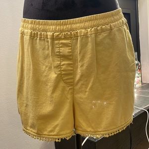 Loft outlet yellow shorts